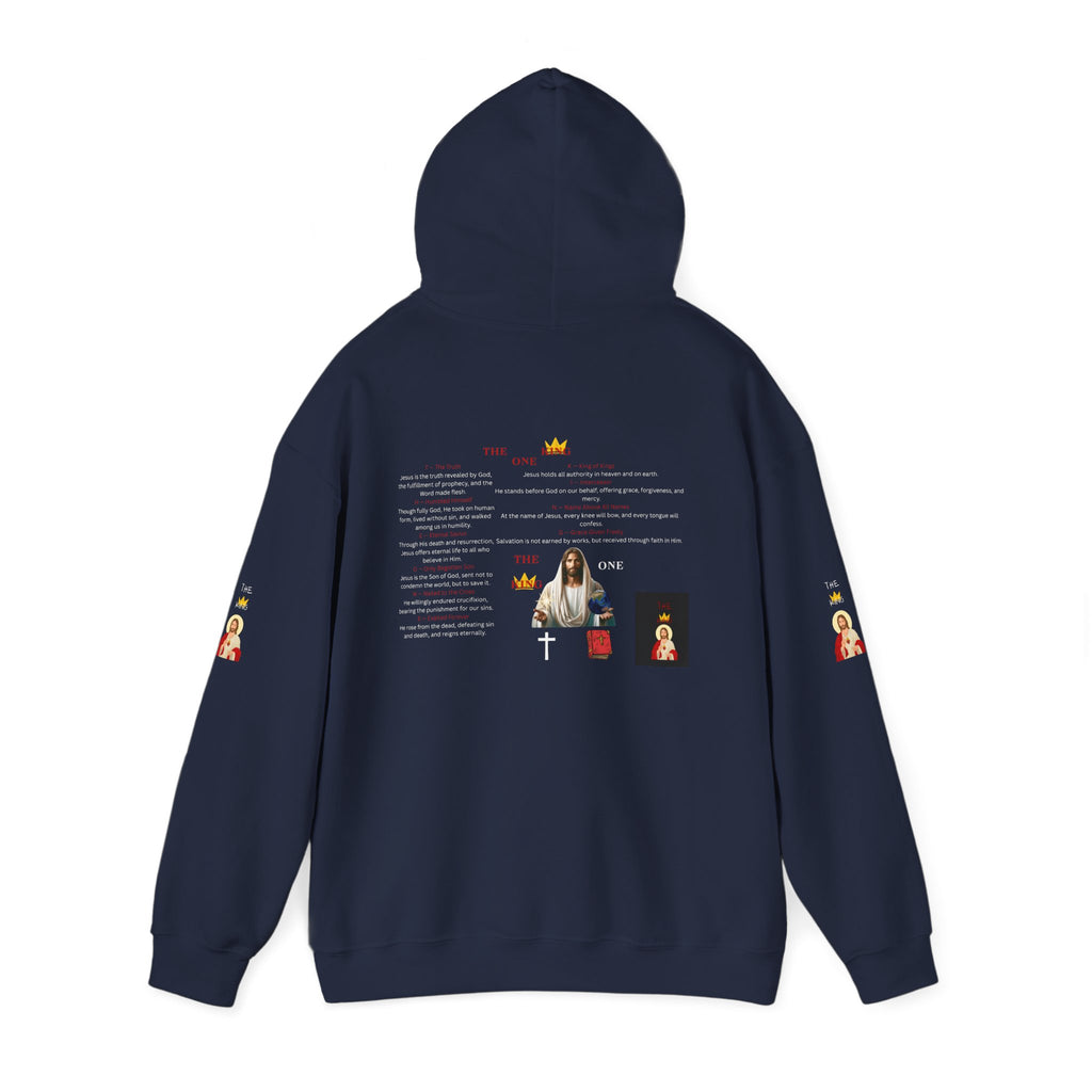 THE ONE KING HOODIE FULL GRAPHIC DEFINITION