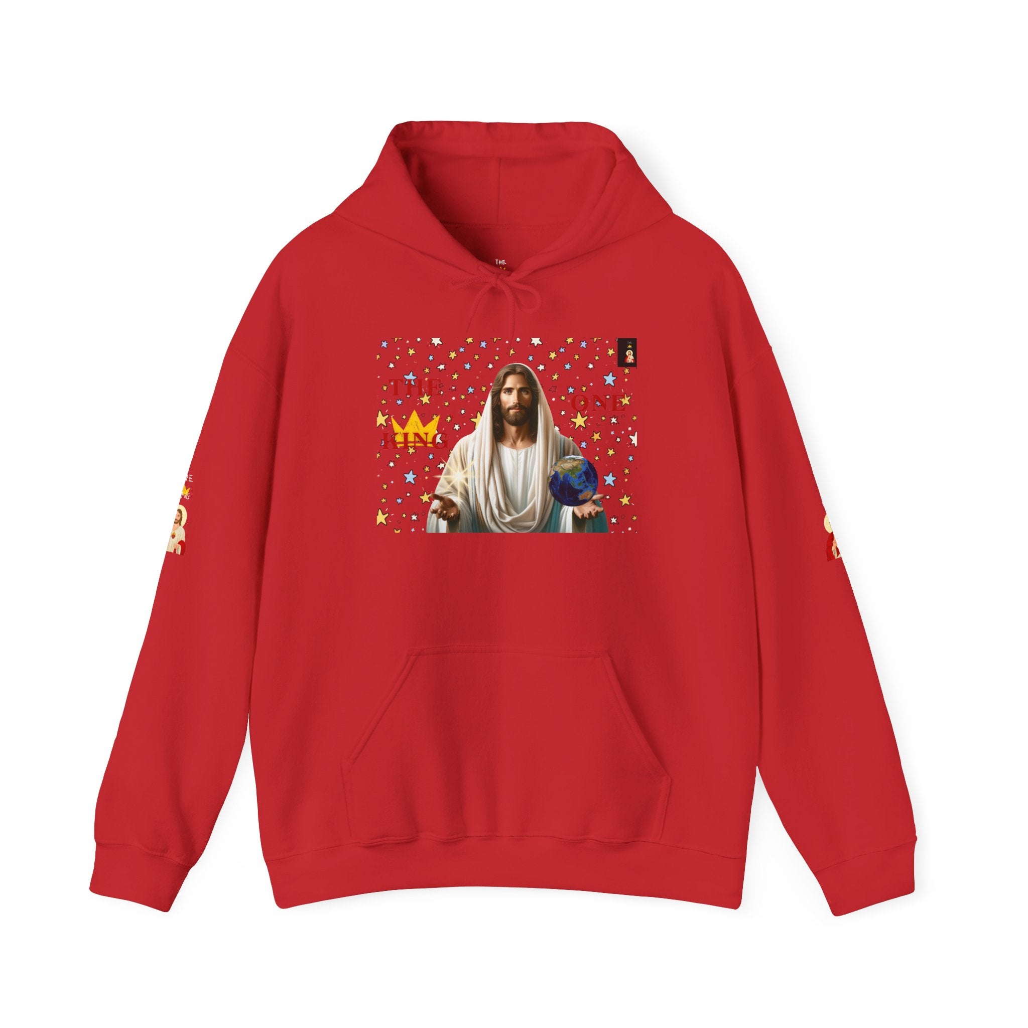 THE ONE KING HOODIE FULL GRAPHIC DEFINITION