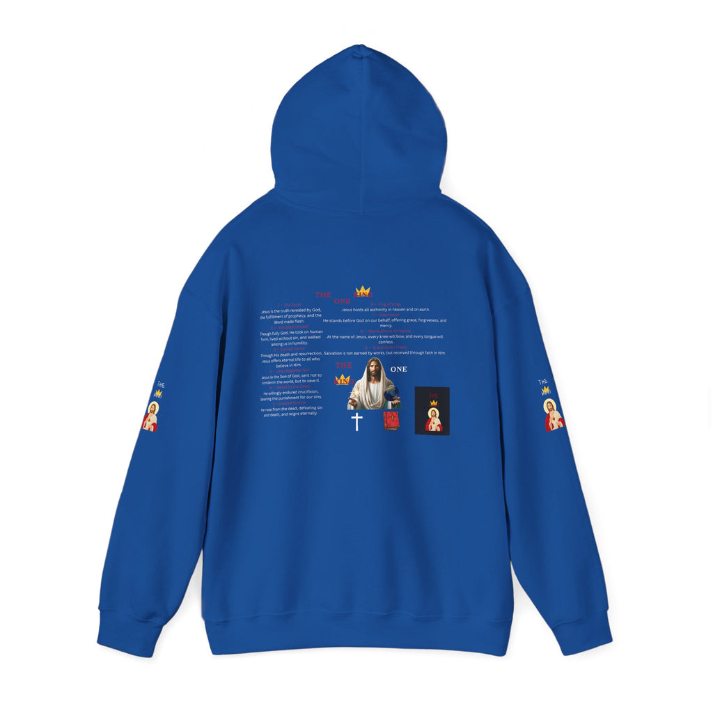 THE ONE KING HOODIE FULL GRAPHIC DEFINITION