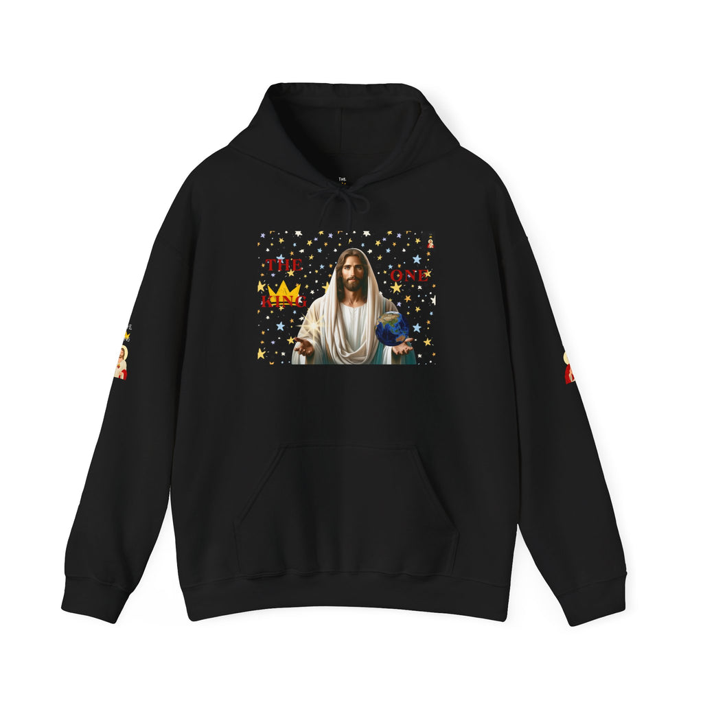 THE ONE KING HOODIE FULL GRAPHIC DEFINITION