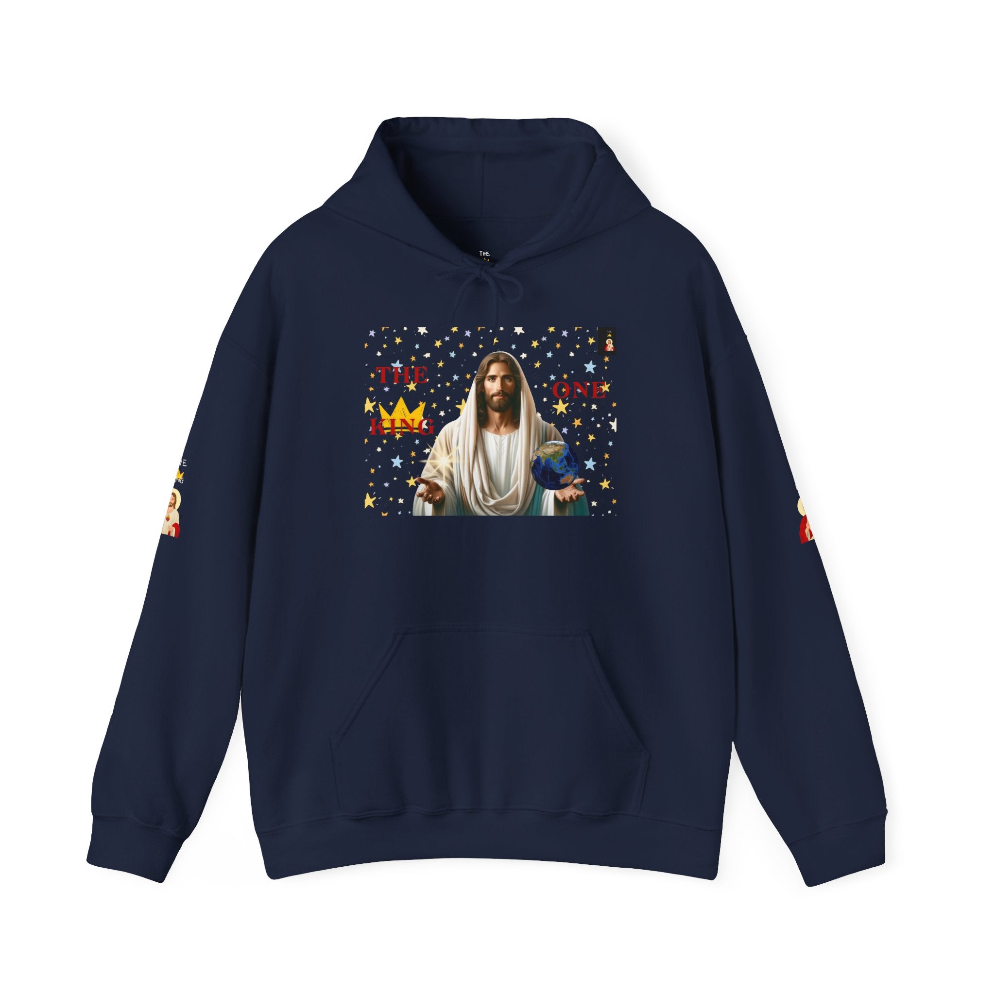 THE ONE KING HOODIE FULL GRAPHIC DEFINITION
