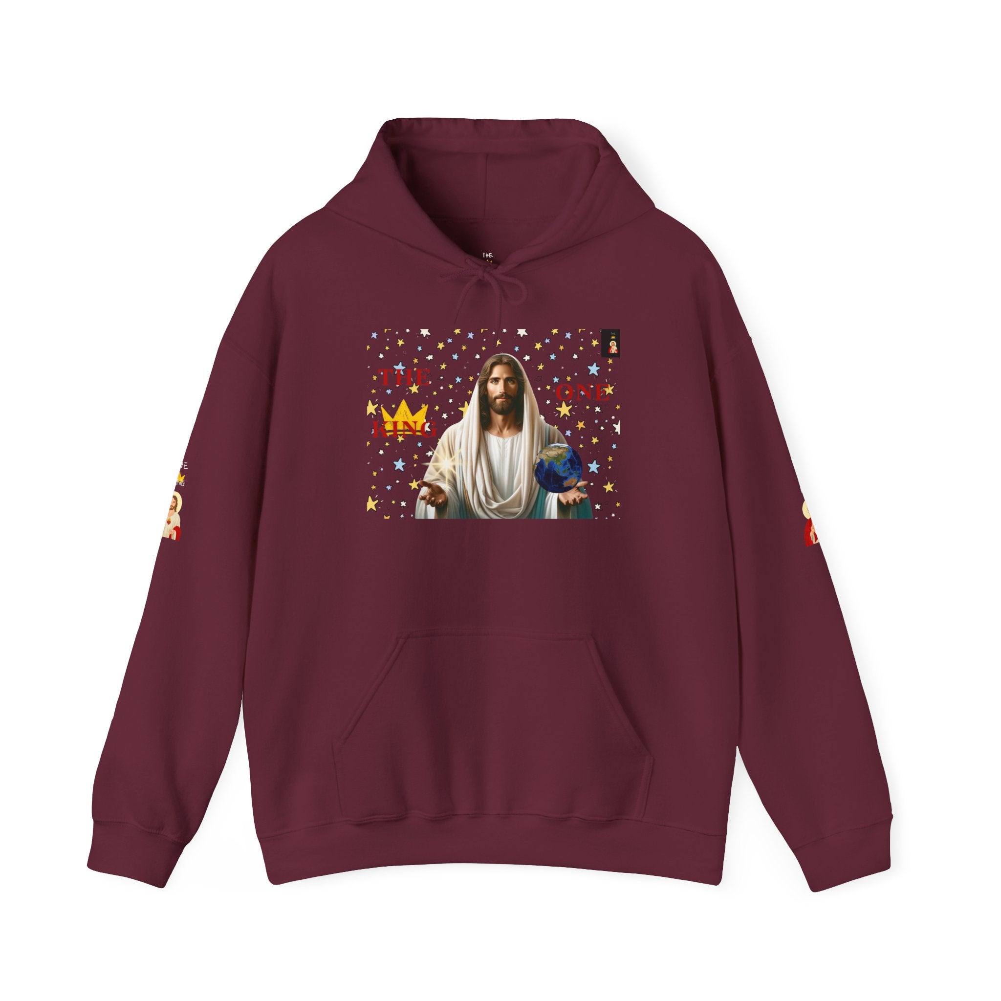 THE ONE KING HOODIE FULL GRAPHIC DEFINITION
