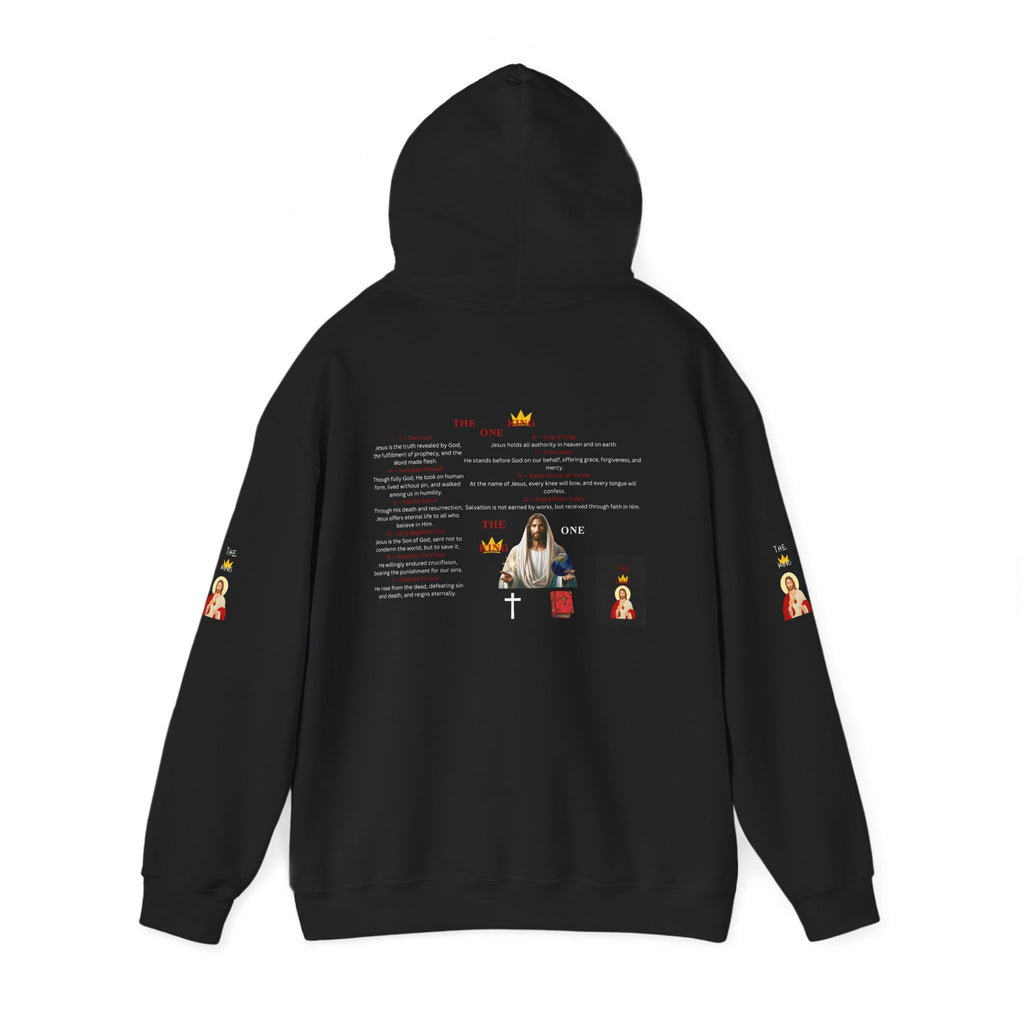 THE ONE KING HOODIE FULL GRAPHIC DEFINITION