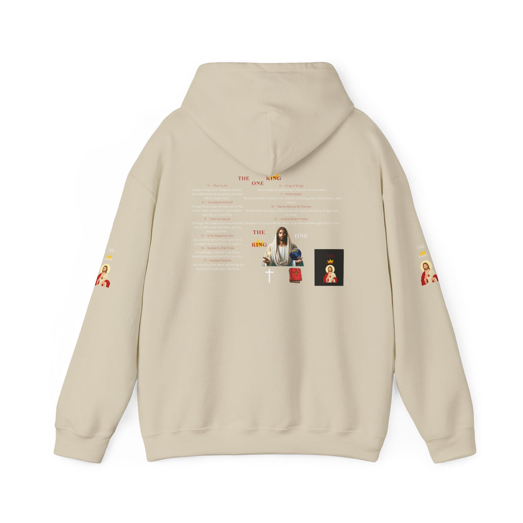 THE ONE KING HOODIE FULL GRAPHIC DEFINITION